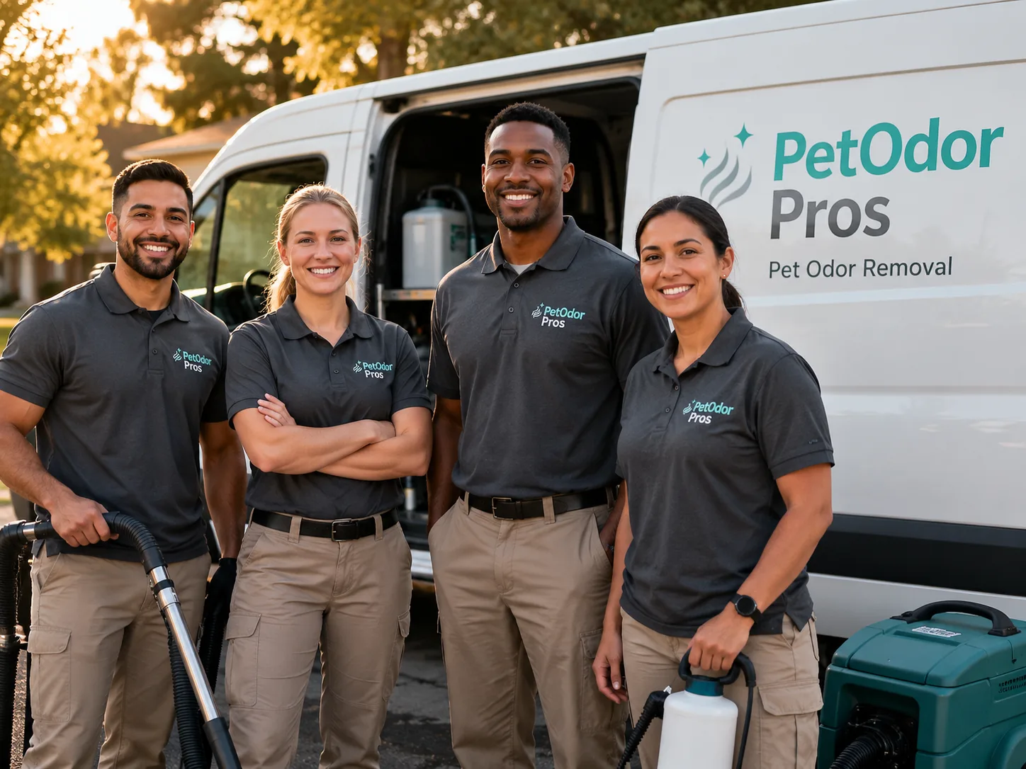 Pet Odor Removal team serving Hugo, OK
